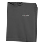 Tommy Hilfiger Felpa Chiusa con Cappuccio tinta unita Grigio per Bambino KS0KS00660X GRIGIO TOMMY HILFIGER 