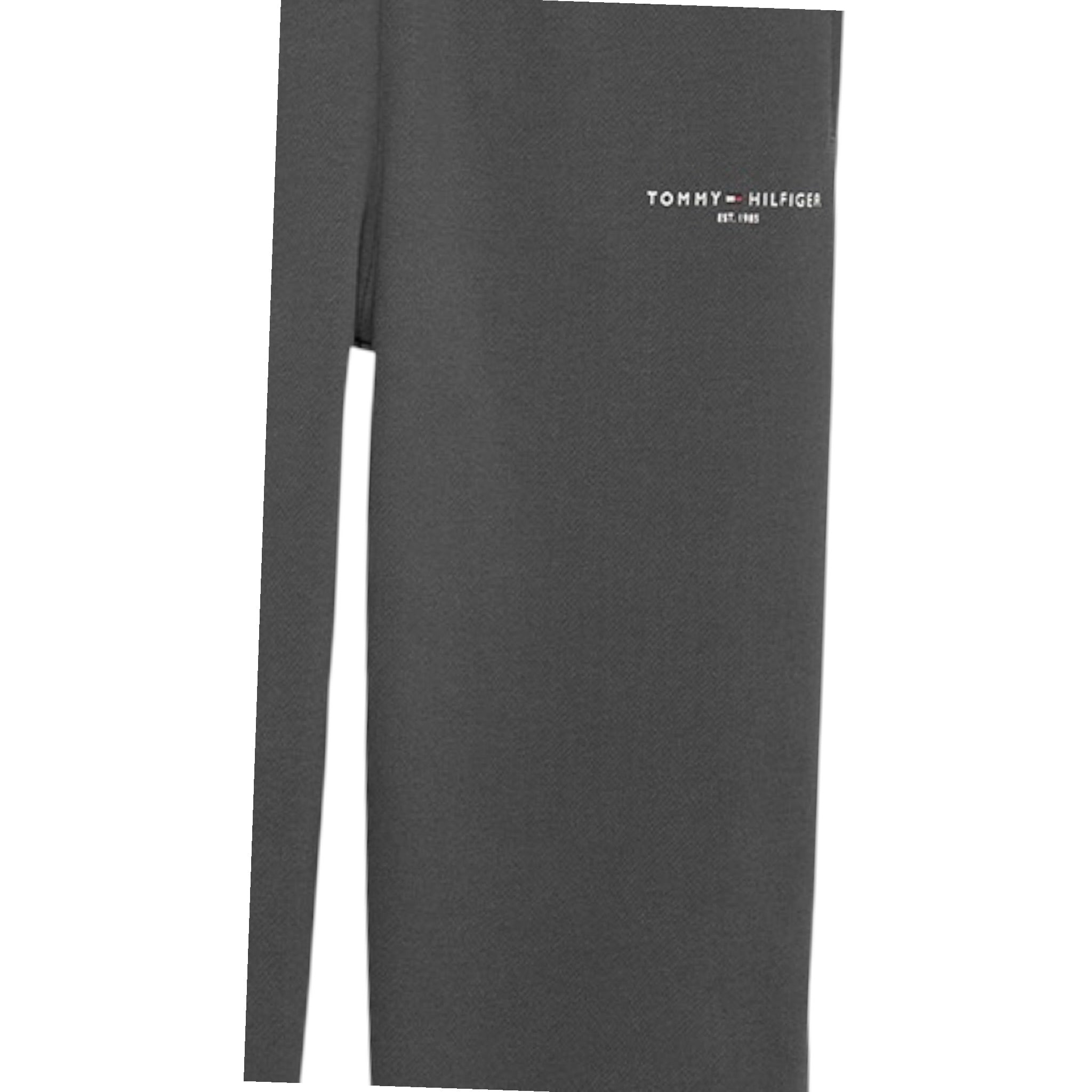 Tommy Hilfiger Pantalone Modello Tuta tinta unita con Stampa Grigio per Bambino KS0KS00662 GRIGIO TOMMY HILFIGER 