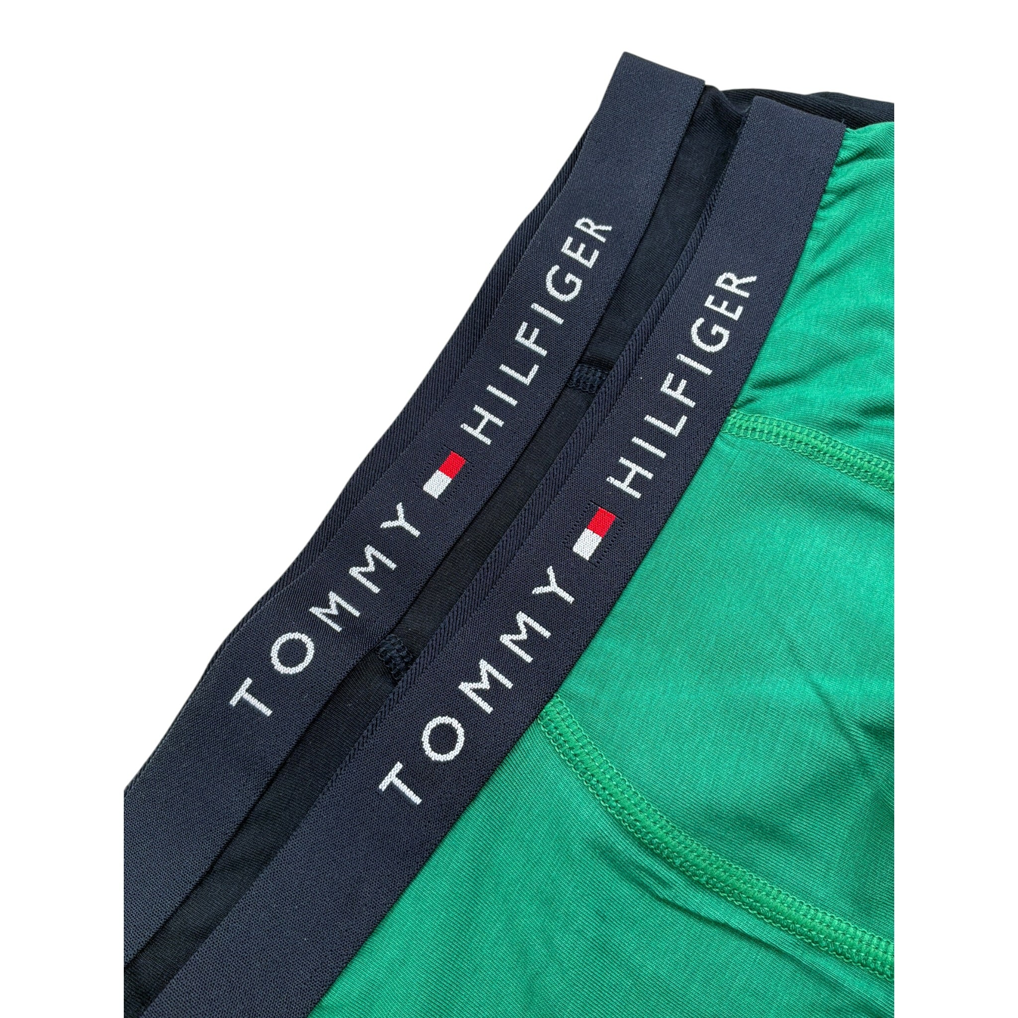Tommy Hilfiger Set Slip 2 Pezzi Bicolore Verde/Blu per Bambino UB0UB00341 VERDE/BLU TOMMY HILFIGER 