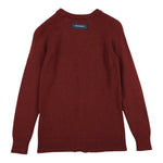 Trussardi Cardigan tinta unita con Logo Bordeaux per Bambino TBA23020CD BORDEAUX TRUSSARDI 