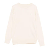 Trussardi Maglia tinta unita Girocollo Beige per Bambino TBA25011MAX BEIGE TRUSSARDI 