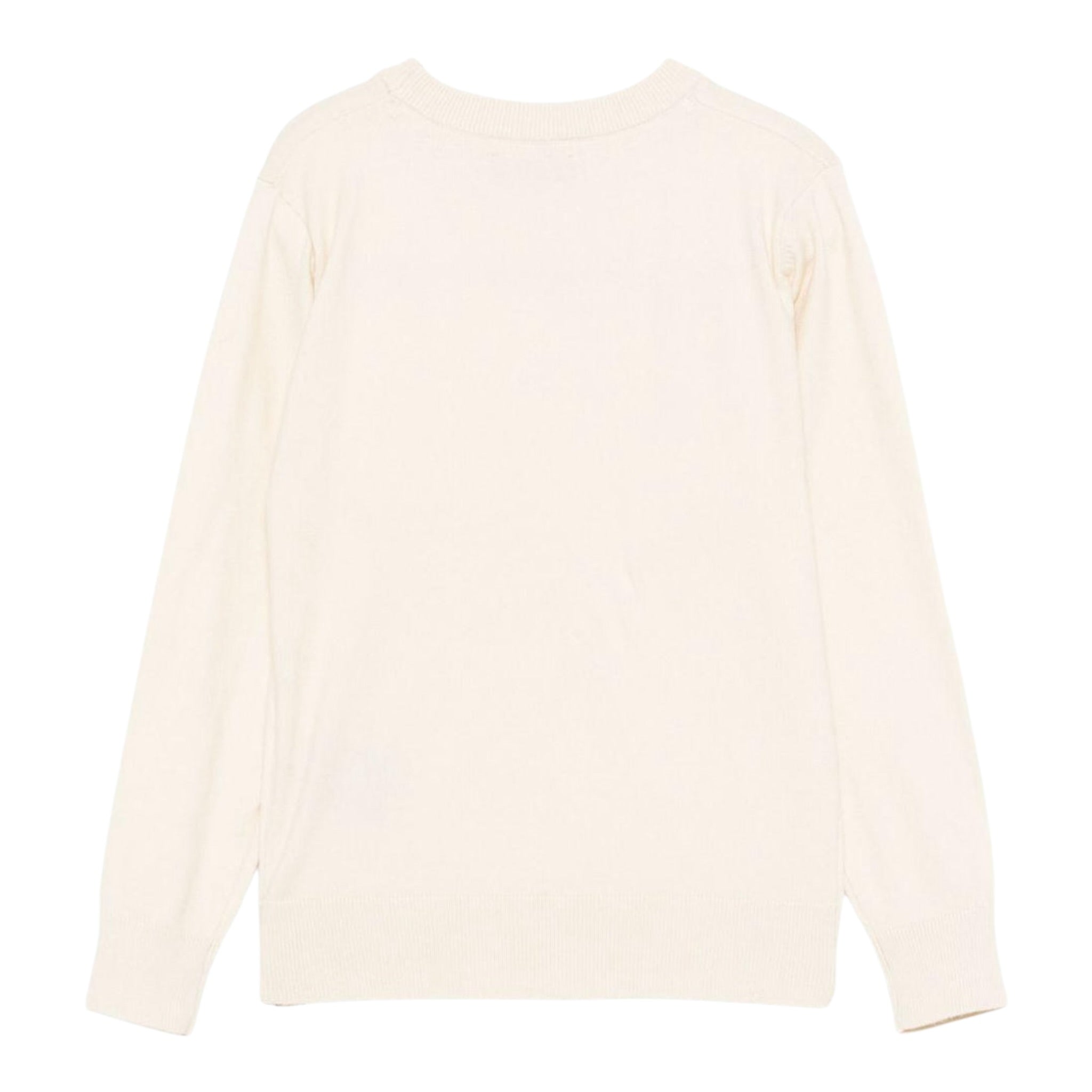 Trussardi Maglia tinta unita Girocollo Beige per Bambino TBA25011MAX BEIGE TRUSSARDI 