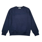 Trussardi Felpa tinta unita Girocollo con Logo Blu per Neonato TBA25097FEN BLU TRUSSARDI 