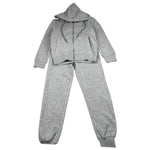 Trussardi Completo 2 Pezzi Felpa-Pantalone tinta unita Grigio per Bambino TBA26006CF GRIGIO TRUSSARDI 