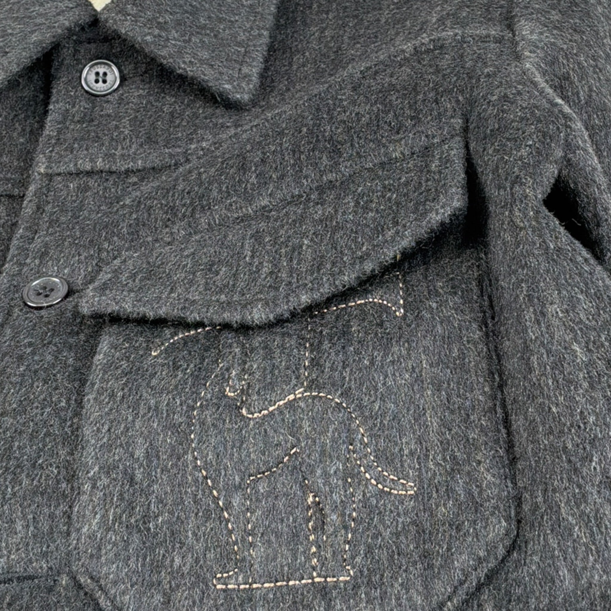 Trussardi Giubbino tinta unita con Bottoni Nero per Bambino TBA26034GC NERO TRUSSARDI 