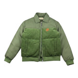 Trussardi Giubbino tinta unita con Zip Verde per Bambino TBA26047GB VERDE TRUSSARDI 