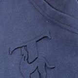 Trussardi Felpa tinta unita con Zip Blu per Bambino TBA26053FE BLU TRUSSARDI 