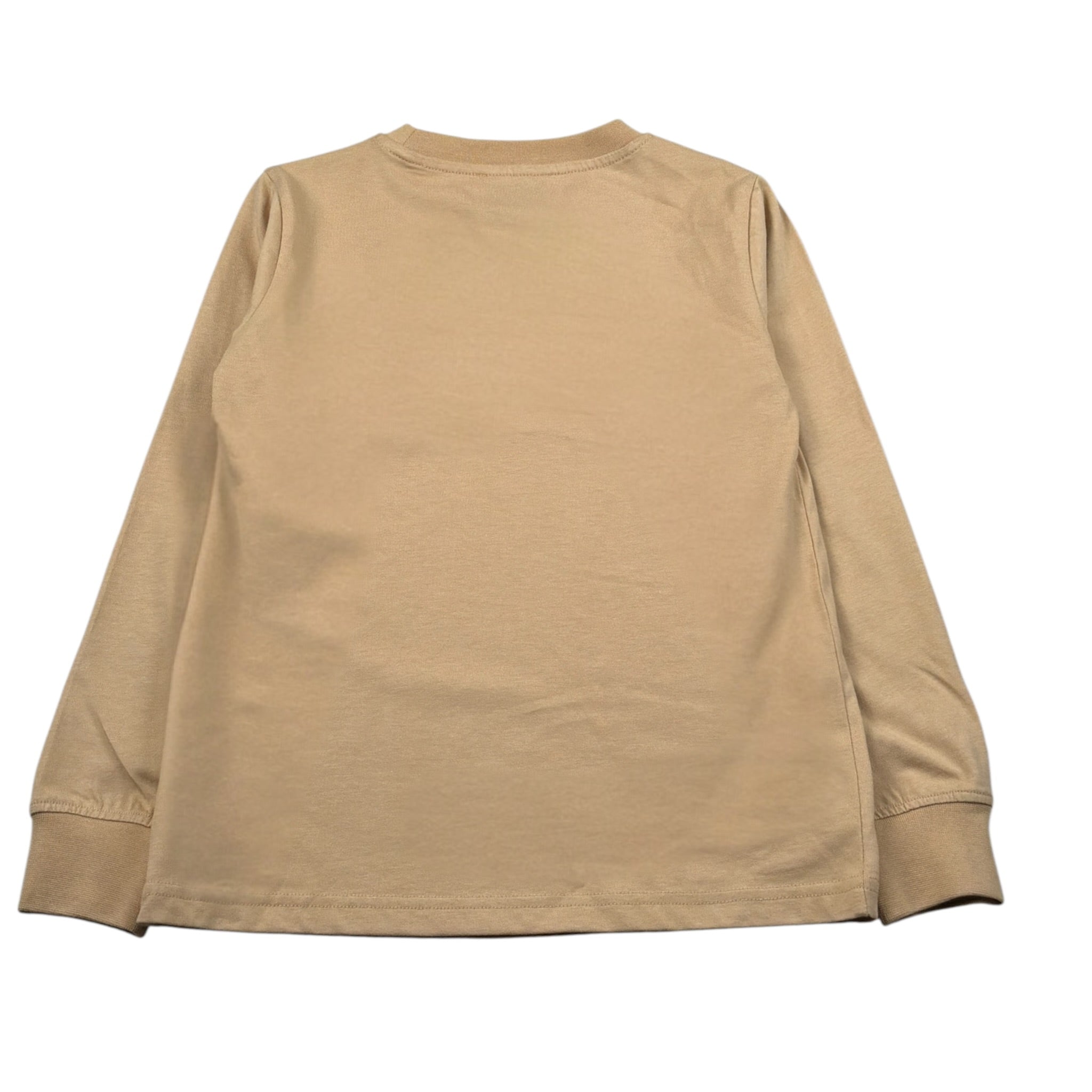 Trussardi Shirt Girocollo tinta unita con Stampa Beige per Bambino TBA26054TS BEIGE TRUSSARDI 