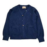 Trussardi Cardigan tinta unita con Bottoni Blu per Bambino TBA26059CD BLU TRUSSARDI 