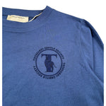 Trussardi Shirt Girocollo tinta unita con Stampa Blu per Bambino TBA26060TS BLU TRUSSARDI 