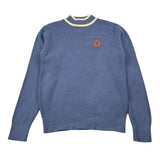 Trussardi Maglia Mezzo Collo tinta unita Blu per Bambino TBA26061MA BLU TRUSSARDI 