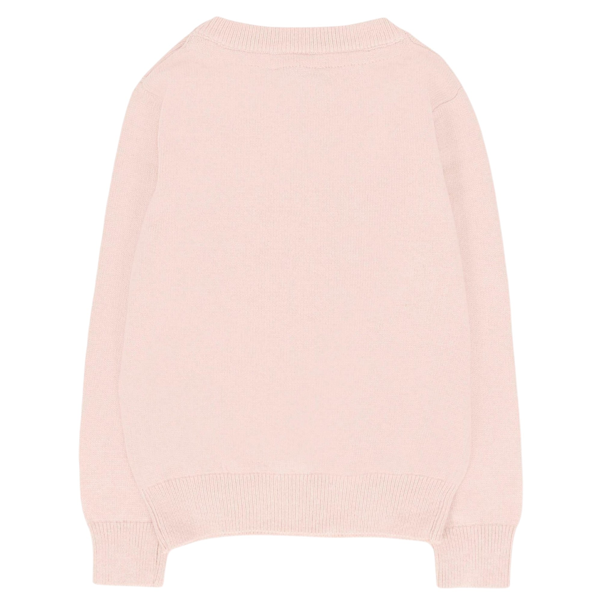 Trussardi Maglia tinta unita con Stampa Rosa per Bambina TGA25011MA ROSA TRUSSARDI 