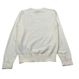 Trussardi Maglia Girocollo tinta unita con Logo Panna per Bambino TGA26004MA PANNA TRUSSARDI 