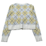 Trussardi Cardigan Stampa Fantasia Panna per Bambina TGA26012CD PANNA TRUSSARDI 