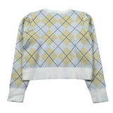 Trussardi Maglia Girocollo Fantasia Rombi Panna per Bambina TGA26016MA PANNA TRUSSARDI 