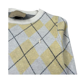 Trussardi Maglia Girocollo Fantasia Rombi Panna per Bambina TGA26016MA PANNA TRUSSARDI 