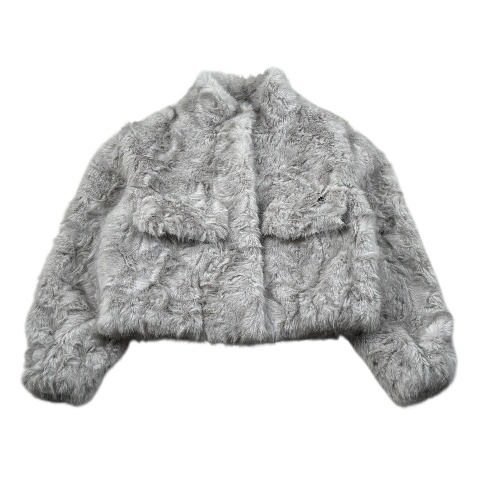 Trussardi Pelliccia tinta unita Grigio per Bambina TGA26017PL GRIGIO TRUSSARDI 