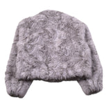 Trussardi Pelliccia tinta unita Grigio per Bambina TGA26017PL GRIGIO TRUSSARDI 