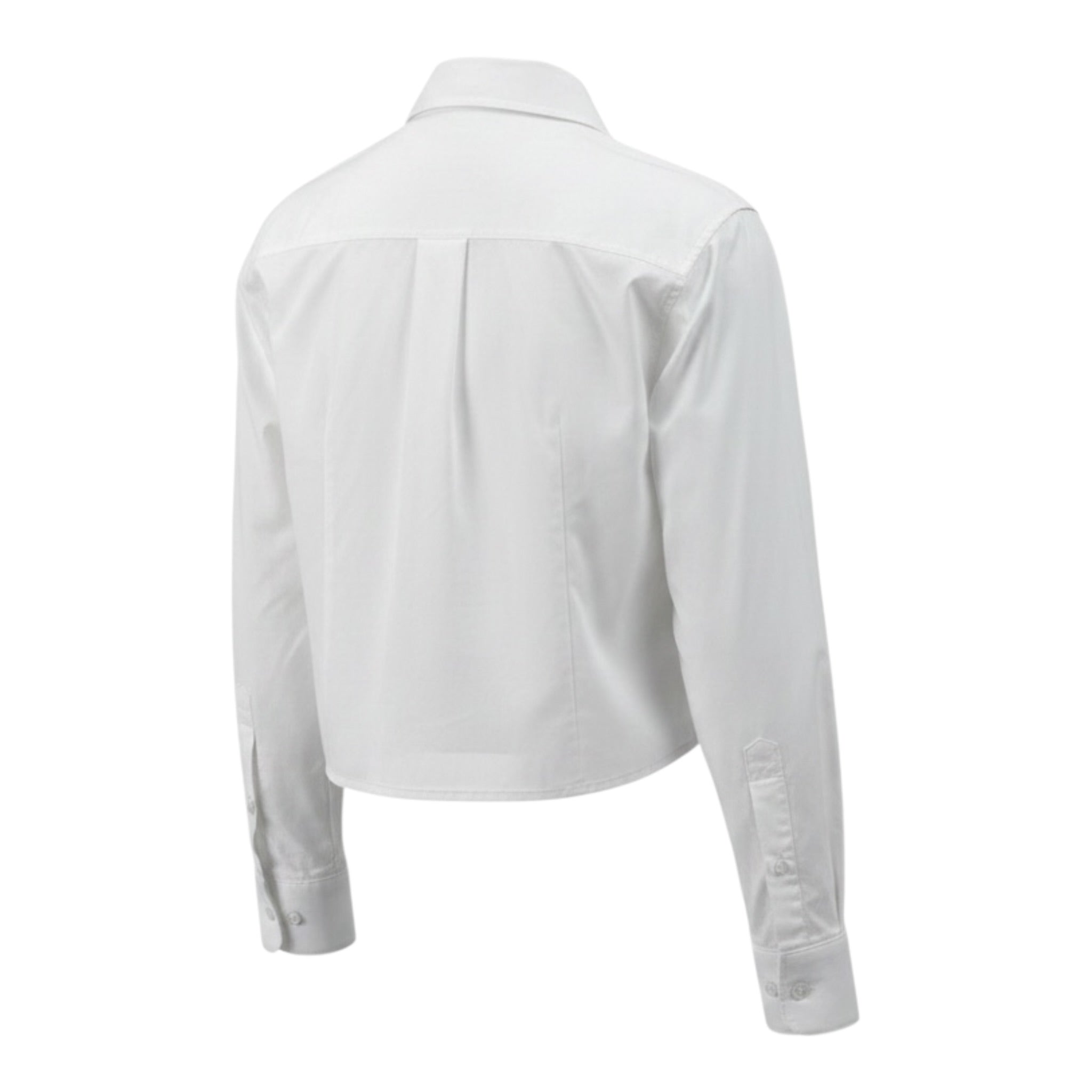 Trussardi Camicia Modello Crop tinta unita Bianco per Bambina TGA26053CA BIANCO TRUSSARDI 