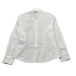 Trussardi Camicia Manica Lunga tinta unita Bianco per Bambina TGA26054CA BIANCO TRUSSARDI 