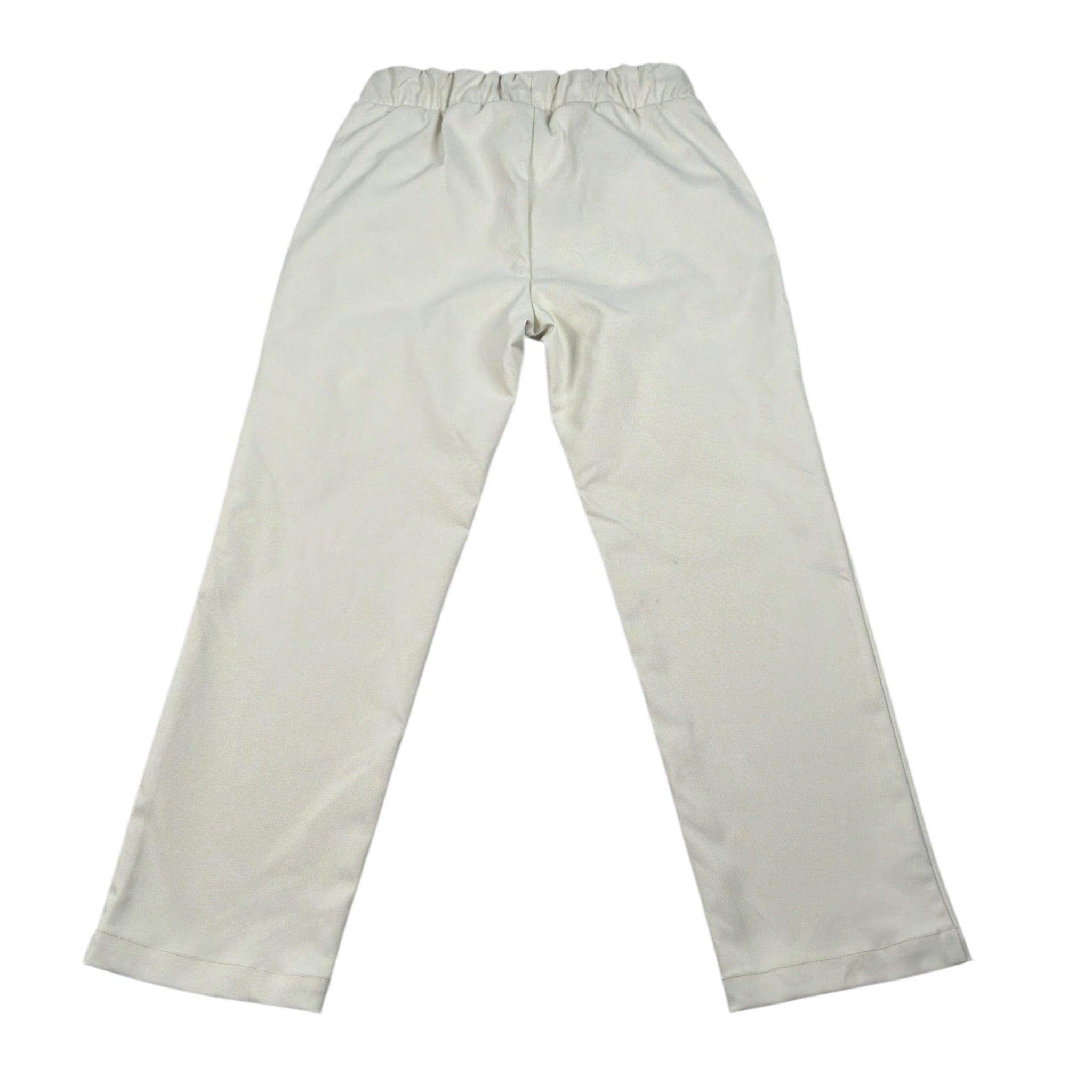 Trussardi Pantalone tinta unita con Elastico In Vita Panna per Bambino TGA26063PA PANNA TRUSSARDI 