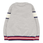 Trussardi Maglia Tricolore con Fantasia A Righe Grigio per Neonato TIA25030MA GRIGIO TRUSSARDI 