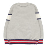 Trussardi Maglia Tricolore con Fantasia A Righe Grigio per Neonato TIA25030MAX GRIGIO TRUSSARDI 