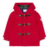 Trussardi Cappotto tinta unita con Cappuccio Rosso per Neonato TIA25038GB ROSSO TRUSSARDI 