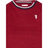 Trussardi Maglia tinta unita con Logo Bordeaux per Neonato TIA25050MA BORDEAUX TRUSSARDI 