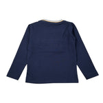 Trussardi Shirt tinta unita con Stampa Blu per Neonato TIA25071TSX BLU TRUSSARDI 