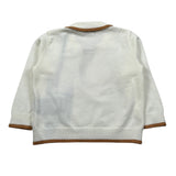 Trussardi Maglia Manica Lunga tinta unita Panna per Neonato TIA25083MA PANNA TRUSSARDI 
