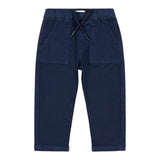 Trussardi Pantalone tinta unita con Elastico In Vita Blu per Bambino TIA25087PAJ BLU TRUSSARDI 