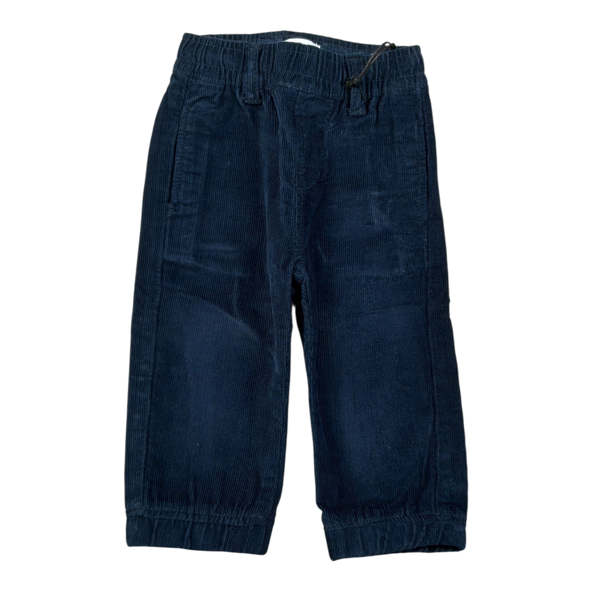 Trussardi Pantalone Tinta Unira con Elaatico In Vita Blu per Neonato TIA25110PAXX BLU TRUSSARDI 