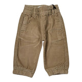Trussardi Pantalone Tinta Unira con Elaatico In Vita Beige per Neonato TIA25111PA BEIGE TRUSSARDI 