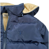 Trussardi Giubbino tinta unita con Cappuccio Blu per Bambino TIA26001PI BLU TRUSSARDI 