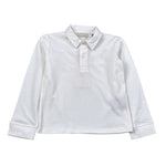 Trussardi Polo tinta unita con Stampa Bianco per Neonato TIA26018PO BIANCO TRUSSARDI 