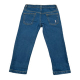 Trussardi Jeans tinta unita con 5 Tasche Blu per Neonata TIA26032JE BLU TRUSSARDI 