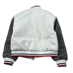 Trussardi Giubbino Bicolore Modello College con Bottoni Bianco/Grigio per Neonato TIA26037GB BIANCO/GRIGIO TRUSSARDI 