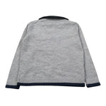 Trussardi Polo Manica Lunga tinta unita con Logo Grigio per Neonato TIA26061PO GRIGIO TRUSSARDI 