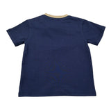 Trussardi T-Shirt Girocollo tinta unita con Taschino Blu per Neonato TIA26093TS BLU TRUSSARDI 