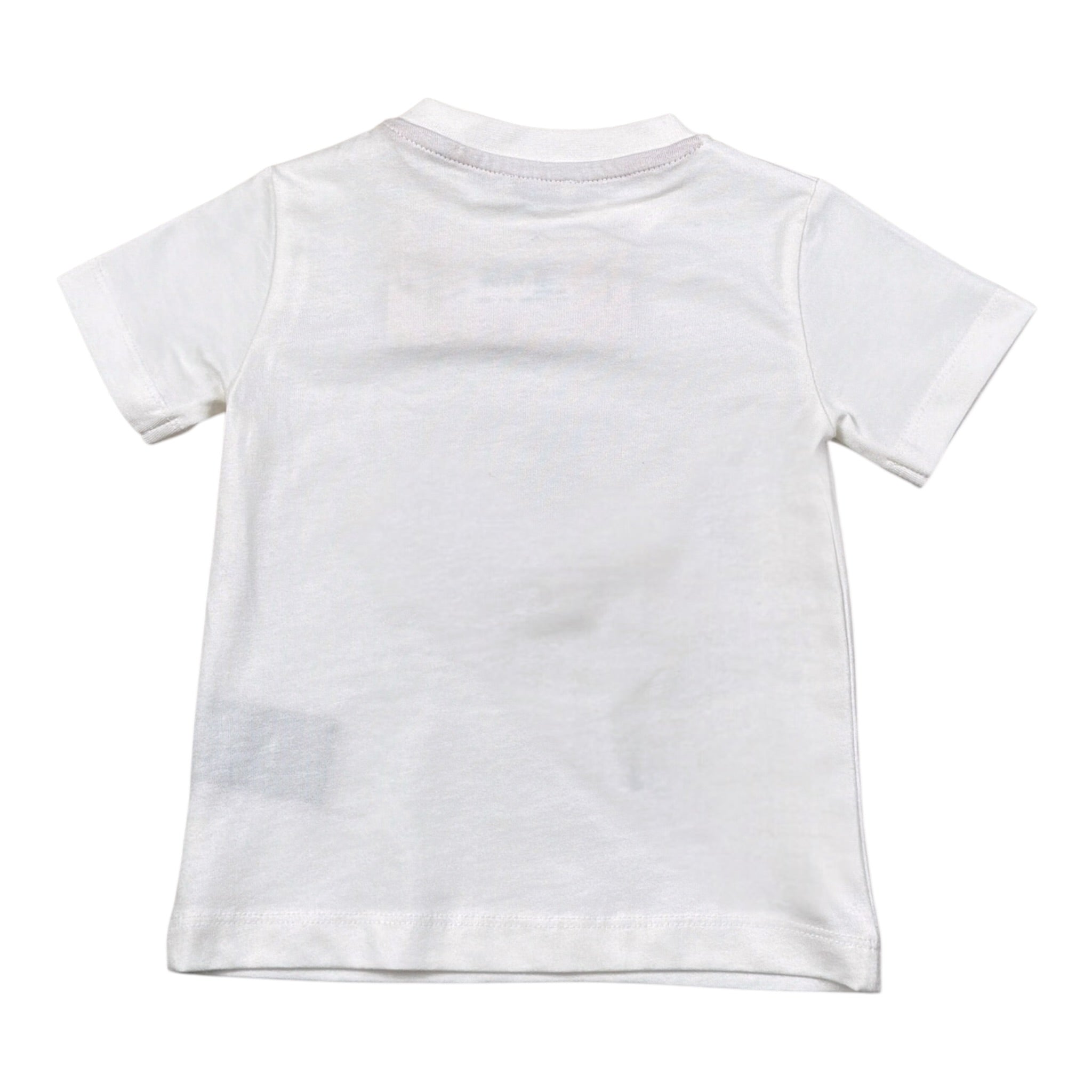 Trussardi T-Shirt tinta unita con Stampa Bianco per Neonato TIA26108TS BIANCO TRUSSARDI 
