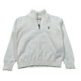 Trussardi Maglia tinta unita con Zip Panna per Neonato TIA26116MA PANNA TRUSSARDI 