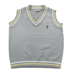Trussardi Gilet tinta unita Scollo A V Grigio per Neonato TIA26133GL GRIGIO TRUSSARDI 