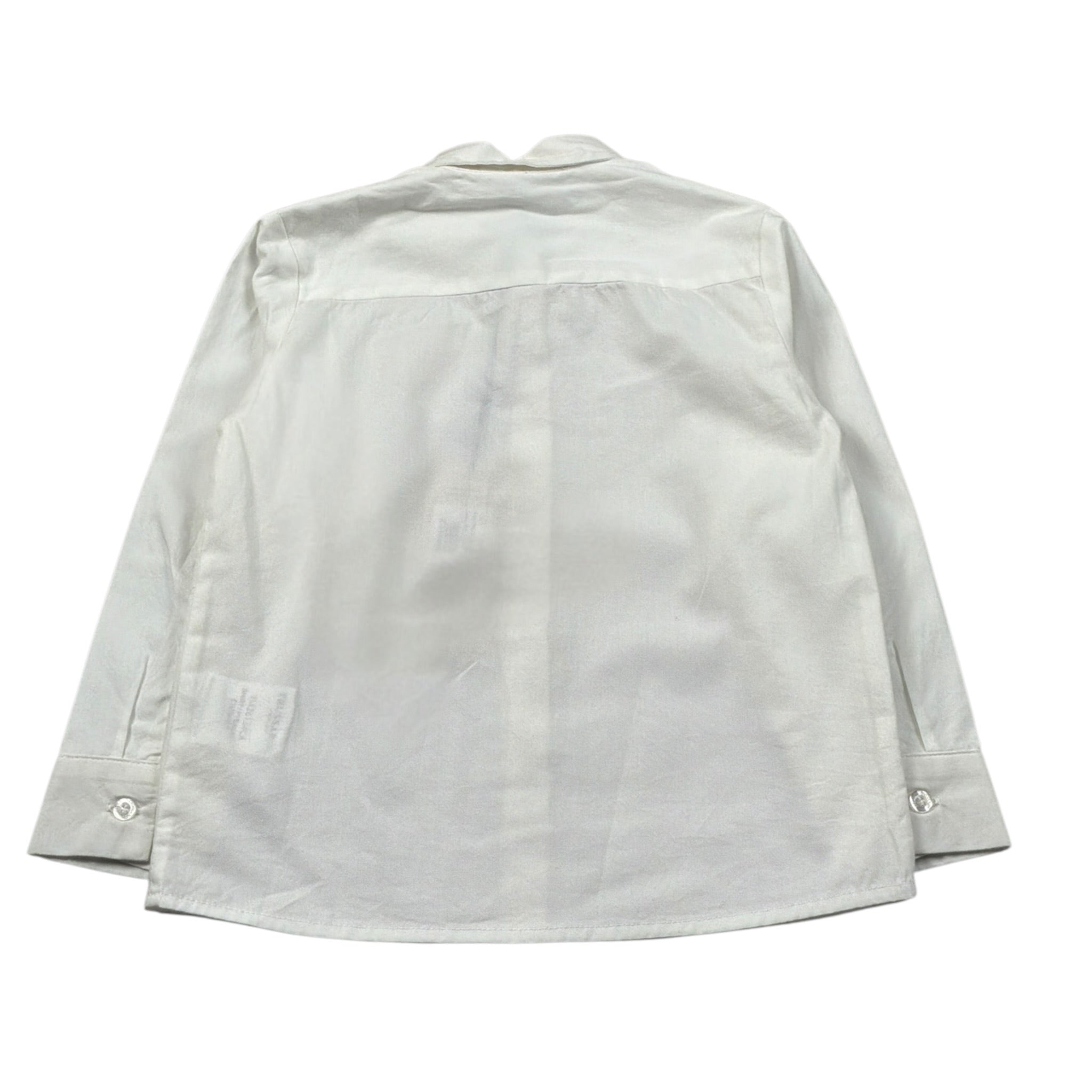 Trussardi Camicia Manica Lunga Tinta Uita Panna per Neonato TIA26134CA PANNA TRUSSARDI 