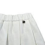 Trussardi Gonna tinta unita con Elastico In Vita Bianco per Neonata TIA26136GO BIANCO TRUSSARDI 