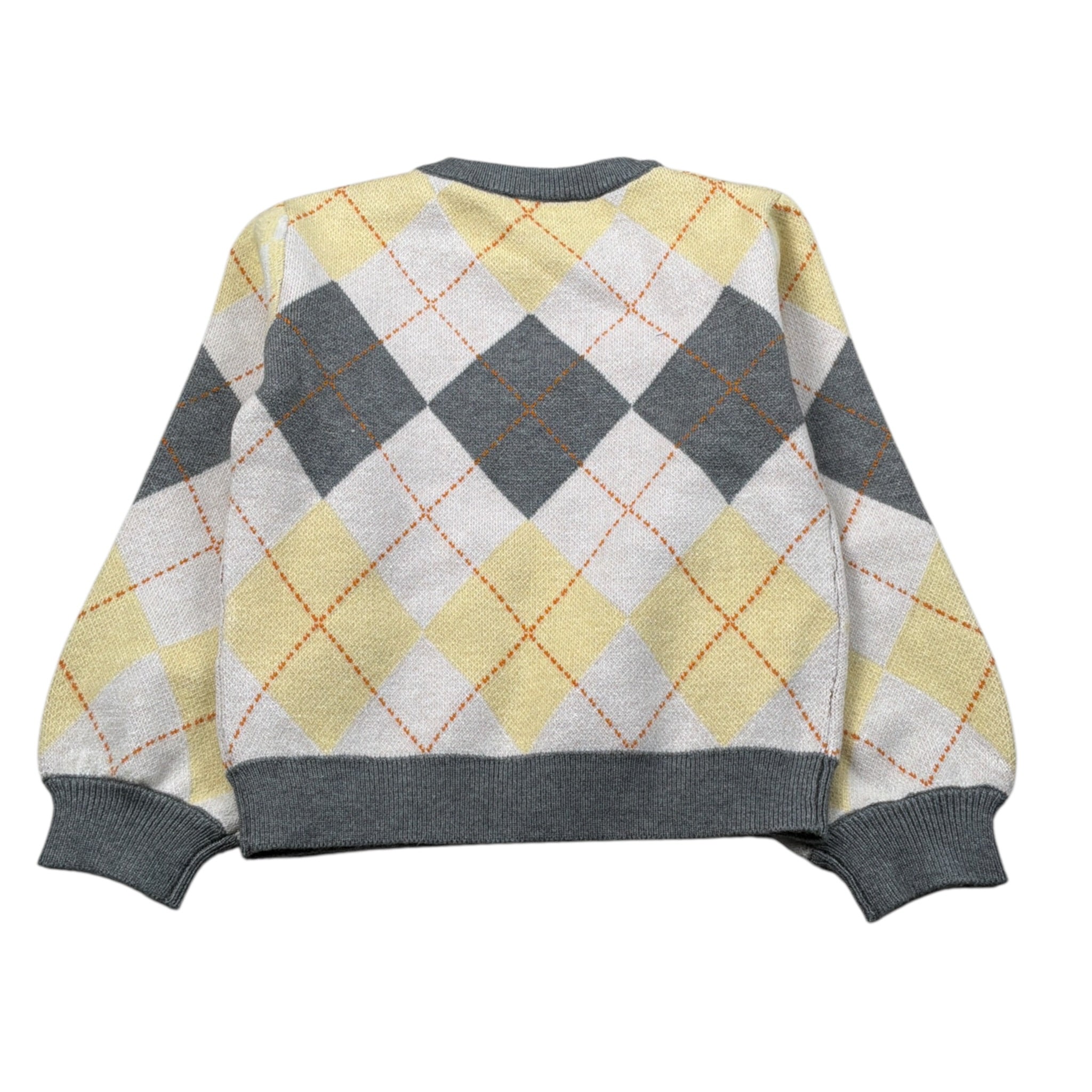 Trussardi Maglia Girocollo Fantasia Rombi Multicolor per Neonata TIA26138MA MULTICOLOR TRUSSARDI 