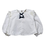 Trussardi Camicia Manica Lunga tinta unita Bianco per Neonata TIA26143CA BIANCO TRUSSARDI 