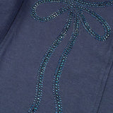 Trussardi Abito tinta unita con Brillantini Blu per Neonata TIA26149VE BLU TRUSSARDI 