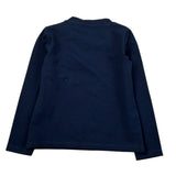 Trussardi Shirt tinta unita con Logo Blu per Neonata TIA26160TS BLU TRUSSARDI 