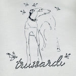 Trussardi Abito Bicolore con Stampa Bianco per Neonata TIA26164VE BIANCO TRUSSARDI 